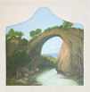 painting of natural bridge