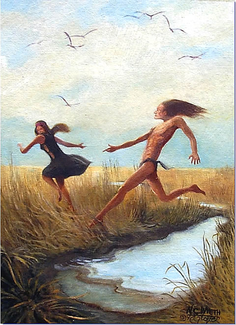 Search the Web for information about N. C. Wyeth and Harpers Magazine